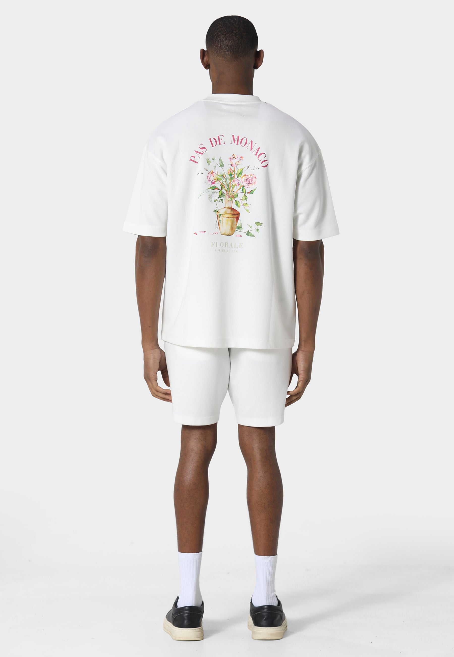 Pas De Monaco Giardino Off White Shorts